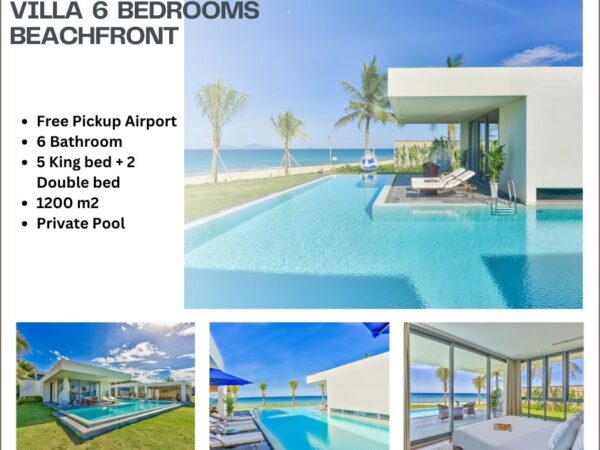 Villa 6 Bedrooms VIP Beachfront Da Nang
