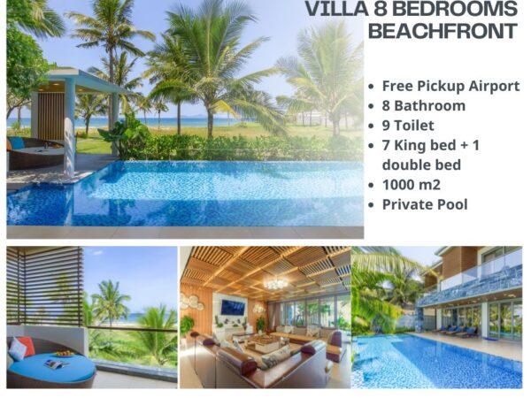Villa 8 Bedrooms Beachfront Da Nang